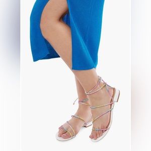 Angela Wrap Flat Sandal